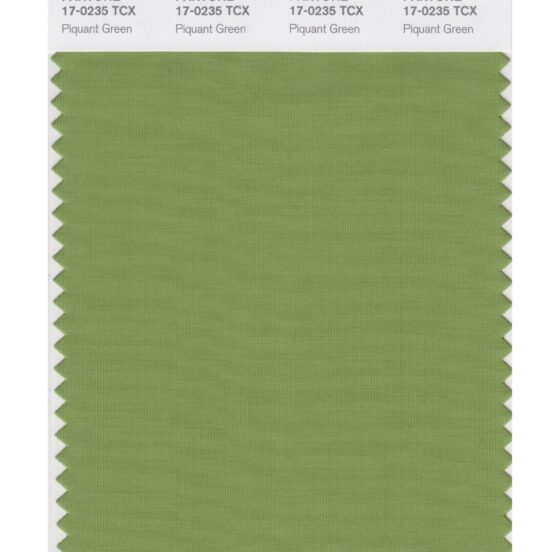 Pantone 17-0235 TCX Swatch Card Piquant Green