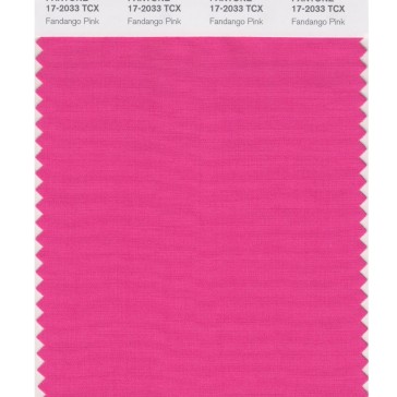 Pantone 17-2033 TCX Swatch Card Fandango Pink