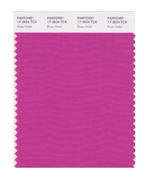 Pantone 17-2624 TCX Swatch Card Rose Violet