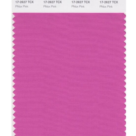Pantone 17-2627 TCX Swatch Card Phlox Pink