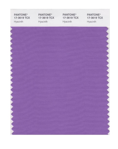 Pantone 17-3619 TCX Swatch Card Hyacinth