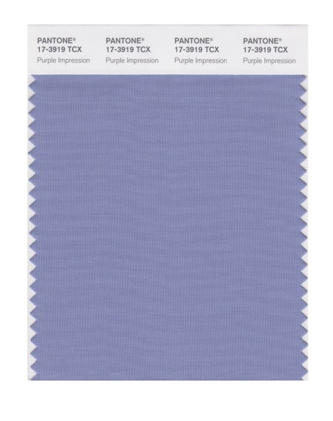 Pantone 17-3919 TCX Swatch Card Purple Impressio
