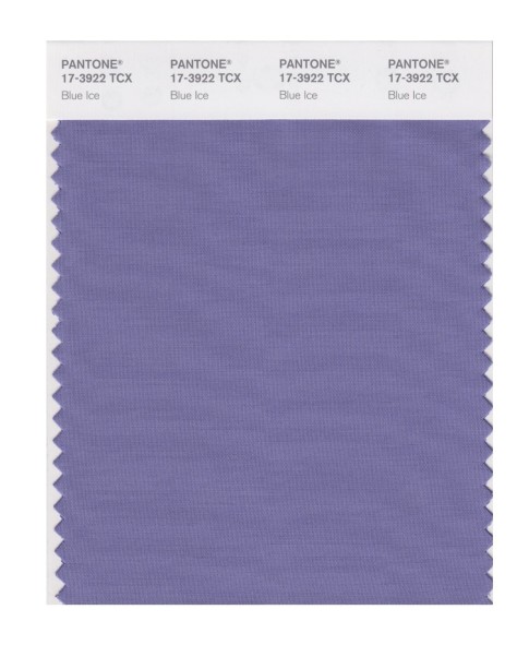 Pantone 17-3922 TCX Swatch Card Blue Ice