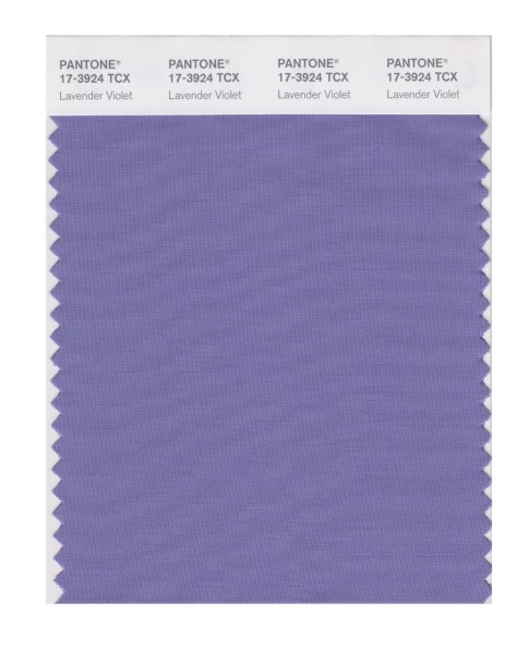 Pantone 17-3924 TCX Swatch Card Lavender Violet