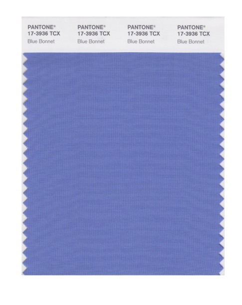 Pantone 17-3936 TCX Swatch Card Blue Bonnet