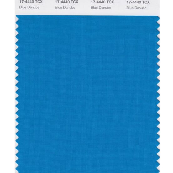 Pantone 17-4440 TCX Swatch Card Blue Danube
