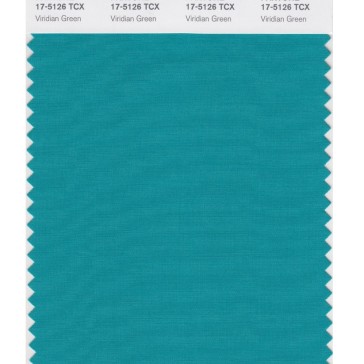 Pantone 17-5126 TCX Swatch Card Viridian Green