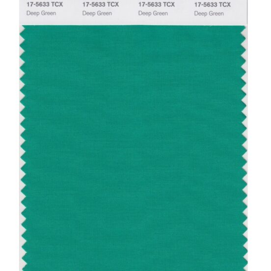 Pantone 17-5633 TCX Swatch Card Deep Green