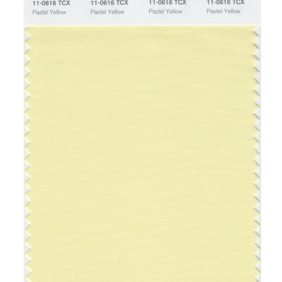 Pantone 11-0616 TCX Swatch Card Pastel Yellow