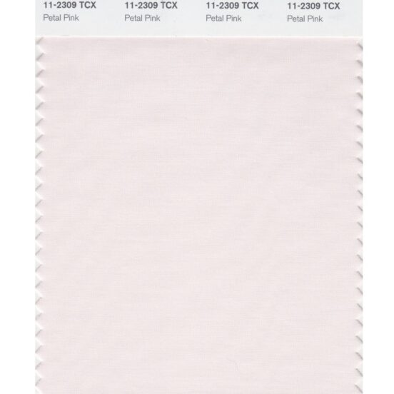 Pantone 11-2309 TCX Swatch Card Petal Pink