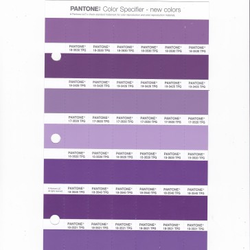 PANTONE 19-3425 TPG Spiced Plum Replacement Page (Fashion, Home & Interiors)