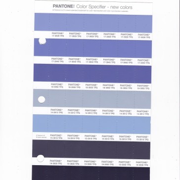 PANTONE 19-3930 TPG Odyssey Gray Replacement Page (Fashion, Home & Interiors)