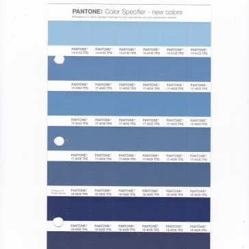 PANTONE 14-4122 TPG Airy Blue Replacement Page (Fashion, Home & Interiors)