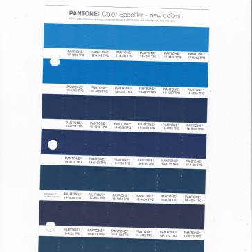 PANTONE 17-4245 TPG  Ibiza Blue Replacement Page (Fashion, Home & Interiors)