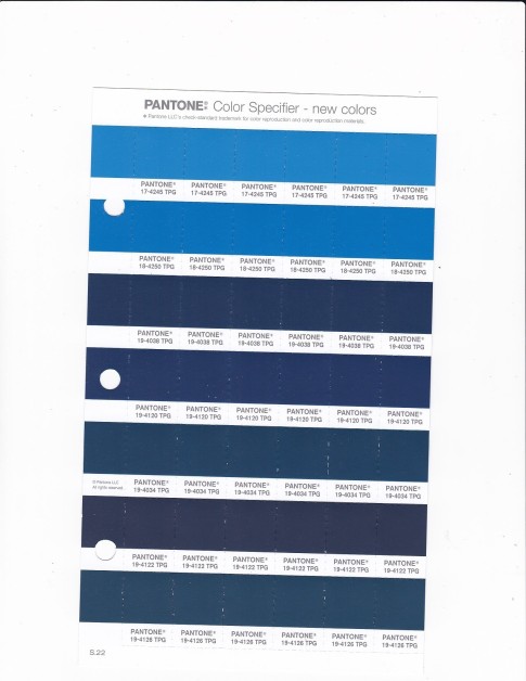 PANTONE 19-4038 TPG Gibraltar Sea Replacement Page (Fashion, Home & Interiors)
