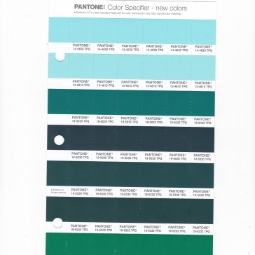 PANTONE 14-4620 TPG Island Paradise  Replacement Page (Fashion, Home & Interiors)