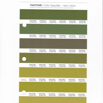 PANTONE 16-0543 TPG Golden Lime Replacement Page (Fashion, Home & Interiors)
