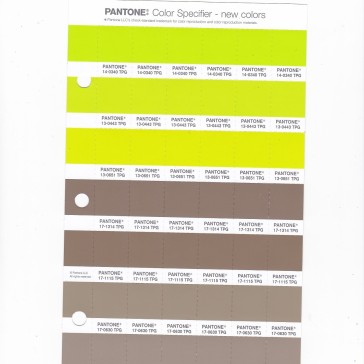 PANTONE 13-0443 TPG Love Bird Replacement Page (Fashion, Home & Interiors)