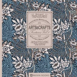 Arts & Crafts Textures, William Morris Print Pattern Design Book Vol. 1 incl. DVD (Arkivia)