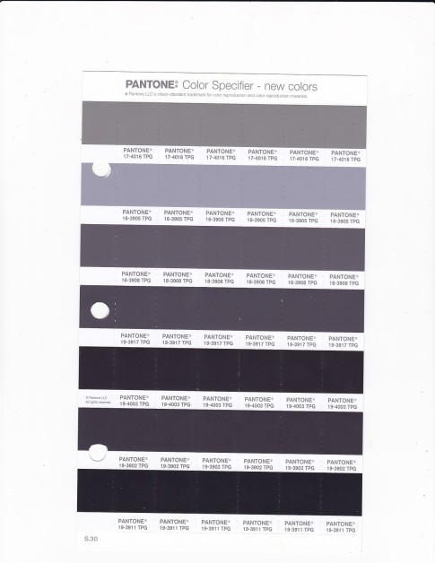 PANTONE 19-3911 TPG Black Beauty Replacement Page (Fashion, Home & Interiors)