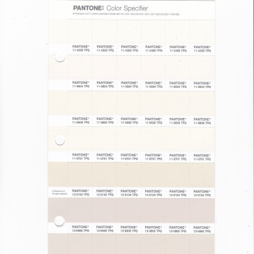 PANTONE 11-0604 TPG Gardenia Replacement Page (Fashion, Home & Interiors)
