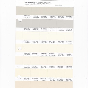 PANTONE 11-0107 TPG Papyrus Replacement Page (Fashion, Home & Interiors)