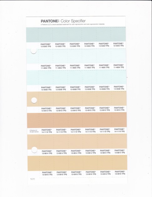 PANTONE 12-0910 TPG Lamb's Wool Replacement Page (Fashion, Home & Interiors)
