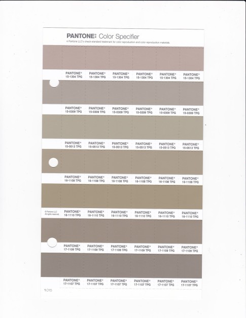 PANTONE 15-0309 TPG Spray Green Replacement Page (Fashion, Home & Interiors)