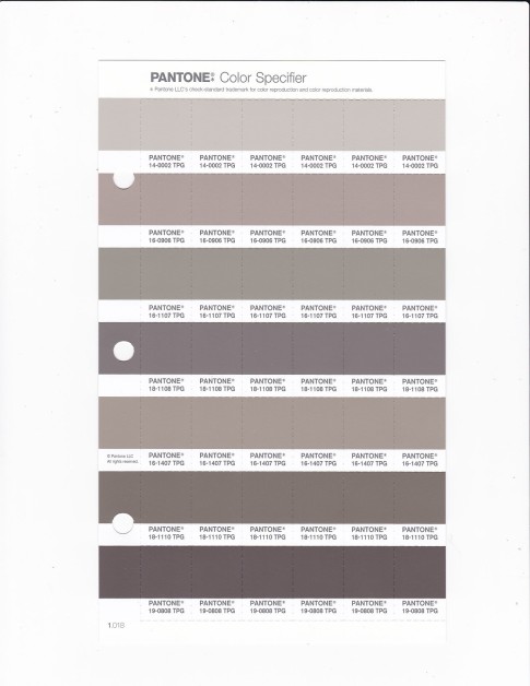 PANTONE16-1107 TPG Aluminum Replacement Page (Fashion, Home & Interiors)