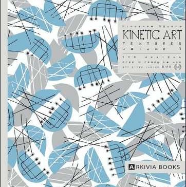 KINETIC ART TEXTURES VOL.1, Abstract Geonetric Patterns, Abstract Kinetic Prints Book (Arkivia)