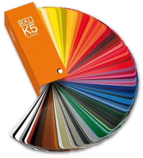 RAL K5 Semi Matte Colour Chart Classic (216) Shade Card [2022 Edition]