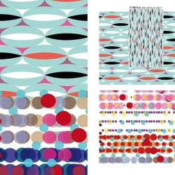 DO.IT Print Pattern Clash | Fusion Geometric Abstracts for Scarfs, Border & All Over