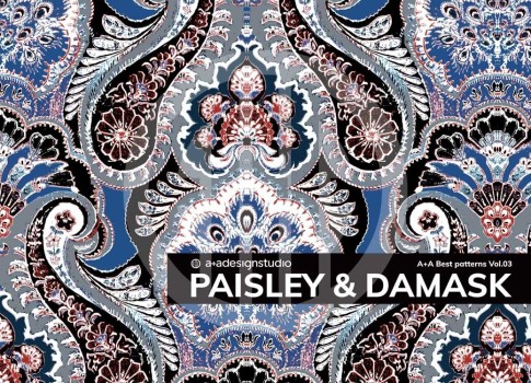 A+A Best Patterns Paisley & Damask incl. USB-Stick