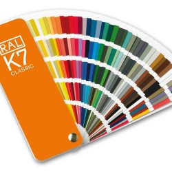RAL K7 Colour Shade Chart Fan Deck 213 RAL CLASSIC Cards [2022 Edition]
