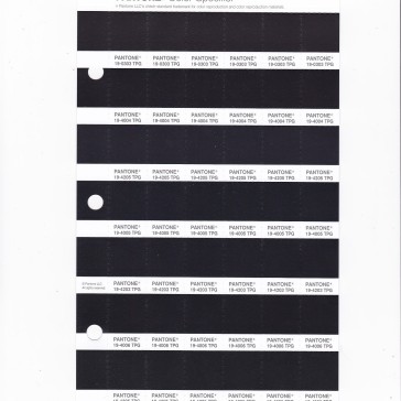 PANTONE 19-4305 TPG Pirate Black Replacement Page (Fashion, Home & Interiors)