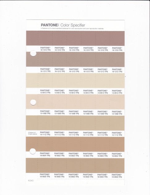 PANTONE 14-1112 TPG Pebble Replacement Page (Fashion, Home & Interiors)