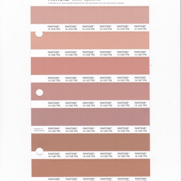 PANTONE 15-1322 TPG Dusty Coral Replacement Page (Fashion, Home & Interiors)