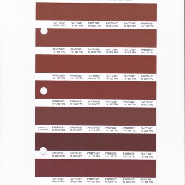 PANTONE 19-1228 TPG Root Beer Replacement Page (Fashion, Home & Interiors)