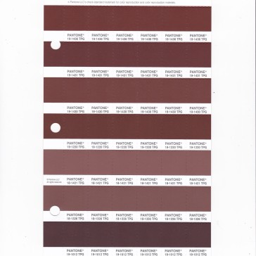 PANTONE 19-1431 TPG Fudgesickle Replacement Page (Fashion, Home & Interiors)