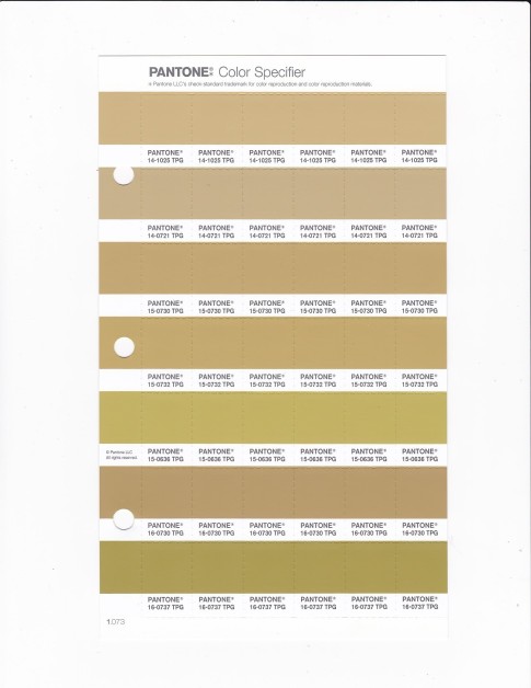 PANTONE 14-1025 TPG Cocoon Replacement Page (Fashion, Home & Interiors)