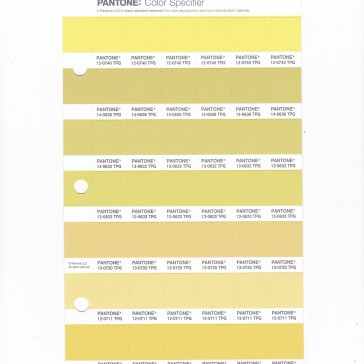 PANTONE 12-0711 TPG Lemon Meringue Replacement Page (Fashion, Home & Interiors)