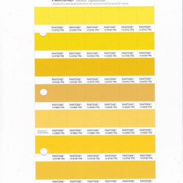 PANTONE 12-0752 TPG Buttercup Replacement Page (Fashion, Home & Interiors)