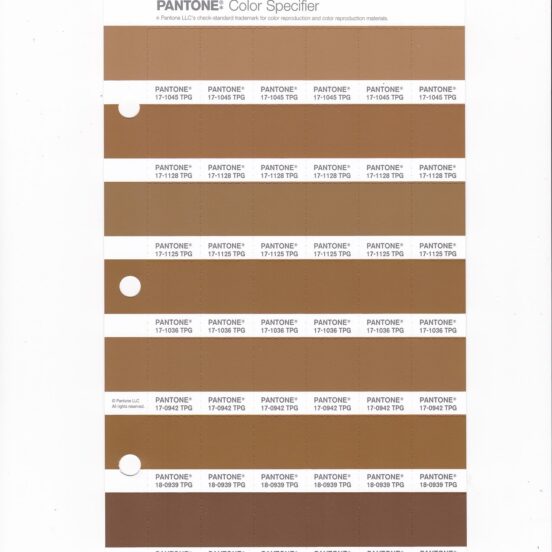 PANTONE 17-1128 TPG Bone Brown Replacement Page (Fashion, Home & Interiors)