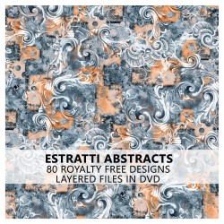 Estratti Abstracts Vol.1, Ethnic & Abstract Print Design Book