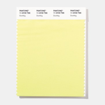 Pantone 11-0720 TSX Duckling Polyester Swatch Card