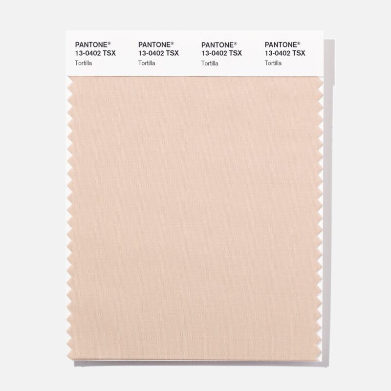 Pantone 11-0720 TSX Duckling Polyester Swatch Card