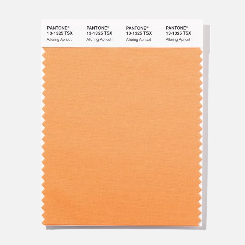 Pantone 13-1325 TSX Alluring Apr Polyester Swatch Card
