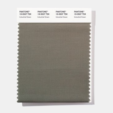 Pantone 19-0507 TSX Industrial G Polyester Swatch Card