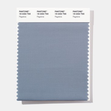 Pantone 19-4304 TSX Flagstone Polyester Swatch Card