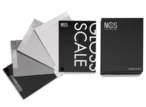 NCS Gloss Scale, Pocket-size, Specify Surface Gloss for Objects